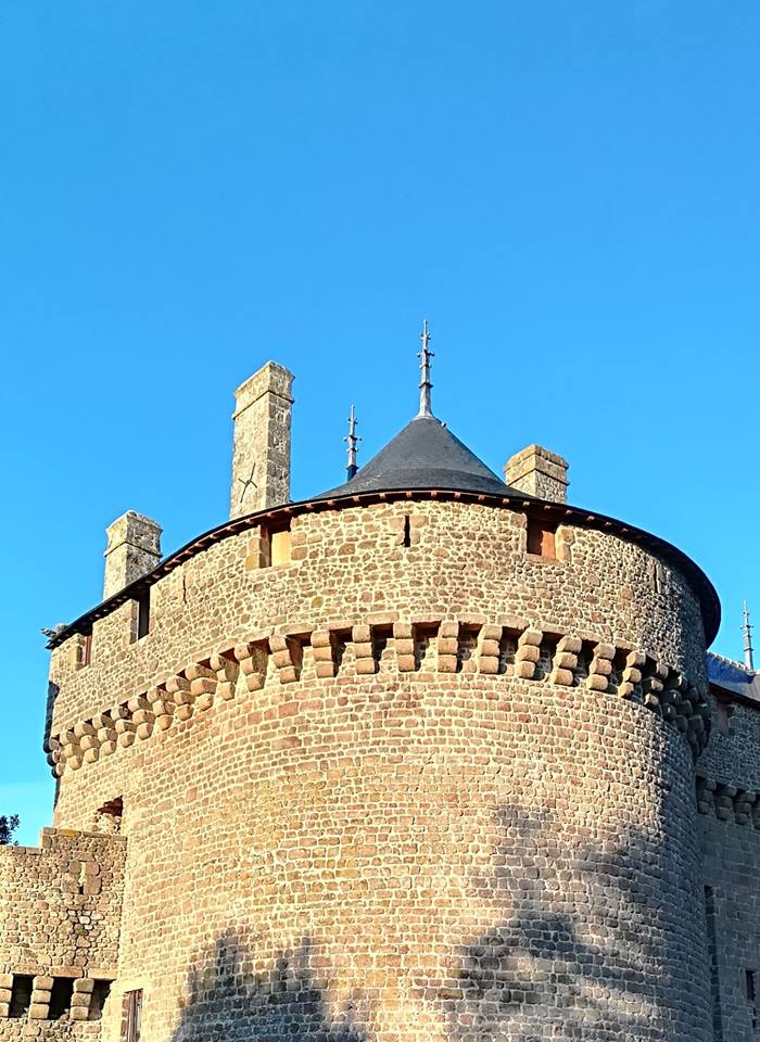 Architecture des tours du chateau